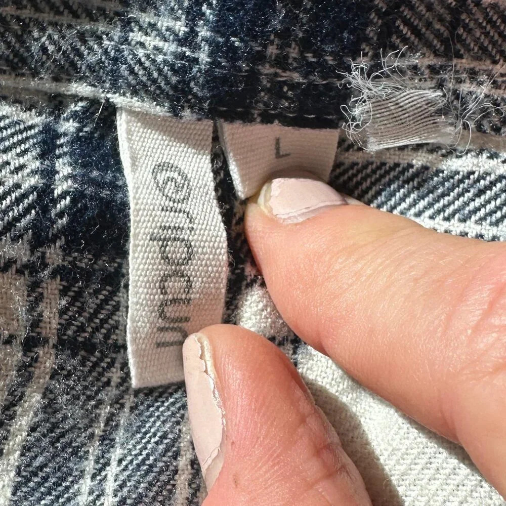 Rip Curl Plaid Button Down Flannel-Like Surf Skat… - image 8